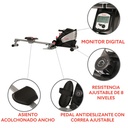 SUNNY MÁQUINA DE REMO MAGNÉTICO DE DOBLE FUNCIÓN CON MONITOR LCD 	SF-RW5622
