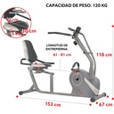 Sunny Fitness Bicicleta recumbente Cross Training SF-RB4936