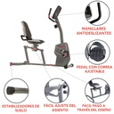 Sunny Health & Fitness Bicicleta Magnética Recumbente SF-RB4806