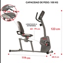 Sunny Health & Fitness Bicicleta Magnética Recumbente SF-RB4806