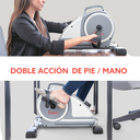 Sunny  Mini bicicleta magnetica de ejercicio con pedales para debajo del escritorio o mesa SF-B020026