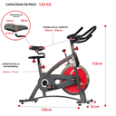 SUNNY HEALTH & FITNESS BELT DRIVE INDOOR CYCLING BIKE SF-B1423