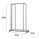 Bodytone soporte para banco step Aerobics (18 PARES)/ Step Rack (capacidad 18 steps) BT-235