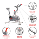 Sunny Fitness Bicicleta Cycling Bike Pro Lite Banda y Freno Magnético SF-B1970