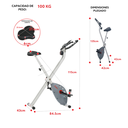 SUNNY Bicicleta estática plegable SF-B2989