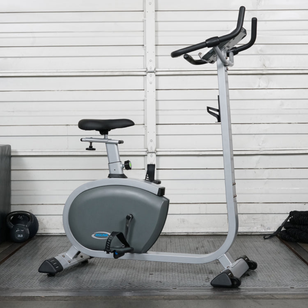 Sunny Health &amp; Fitness - Bicicleta Vertical c/ Monitor de Pulso Cardiaco- ASUNA - SF-B4200