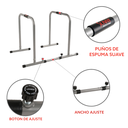 Sunny Health & Fitness SF-BH6507 Dip Station w/ Safety Connector