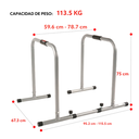 Sunny Health & Fitness SF-BH6507 Dip Station w/ Safety Connector