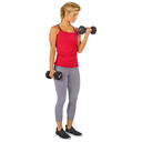 Mancuerna de Neopreno 10 lb Sunny Health & Fitness (Par) SF-NO.021-10-PAR