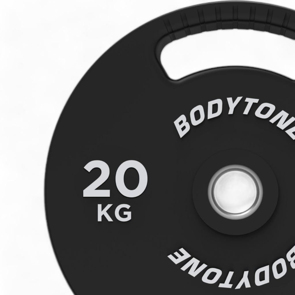 Bodytone Disco Olímpico Profesional Arillo de Acero 20Kg (BT-50/20)