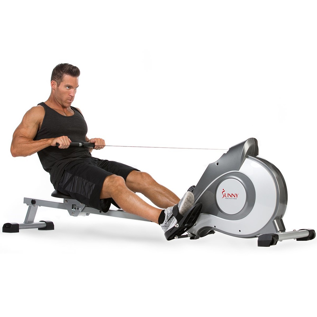 SUNNY HEALTH &amp; FITNESS MAGNETIC ROWING MACHINE SF-RW5515