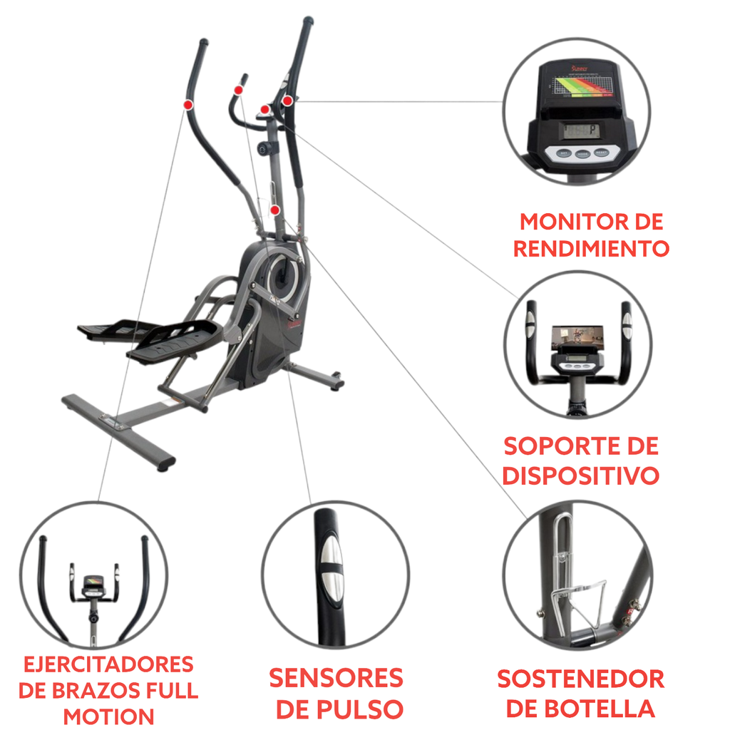 Sunny Elíptica Cardiovascular Pro SF-E3914
