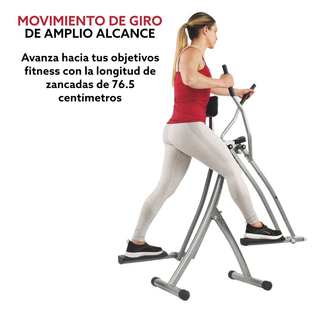 Sunny Eliptica Air Walk Trainer con Monitor LCD SF-E902