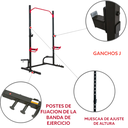 SUNNY SOPORTE PARA BARRA RACK DE SENTADILLAS POWER ZONE SQUAT SF-XF9931