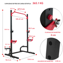 SUNNY SOPORTE PARA BARRA RACK DE SENTADILLAS POWER ZONE SQUAT SF-XF9931