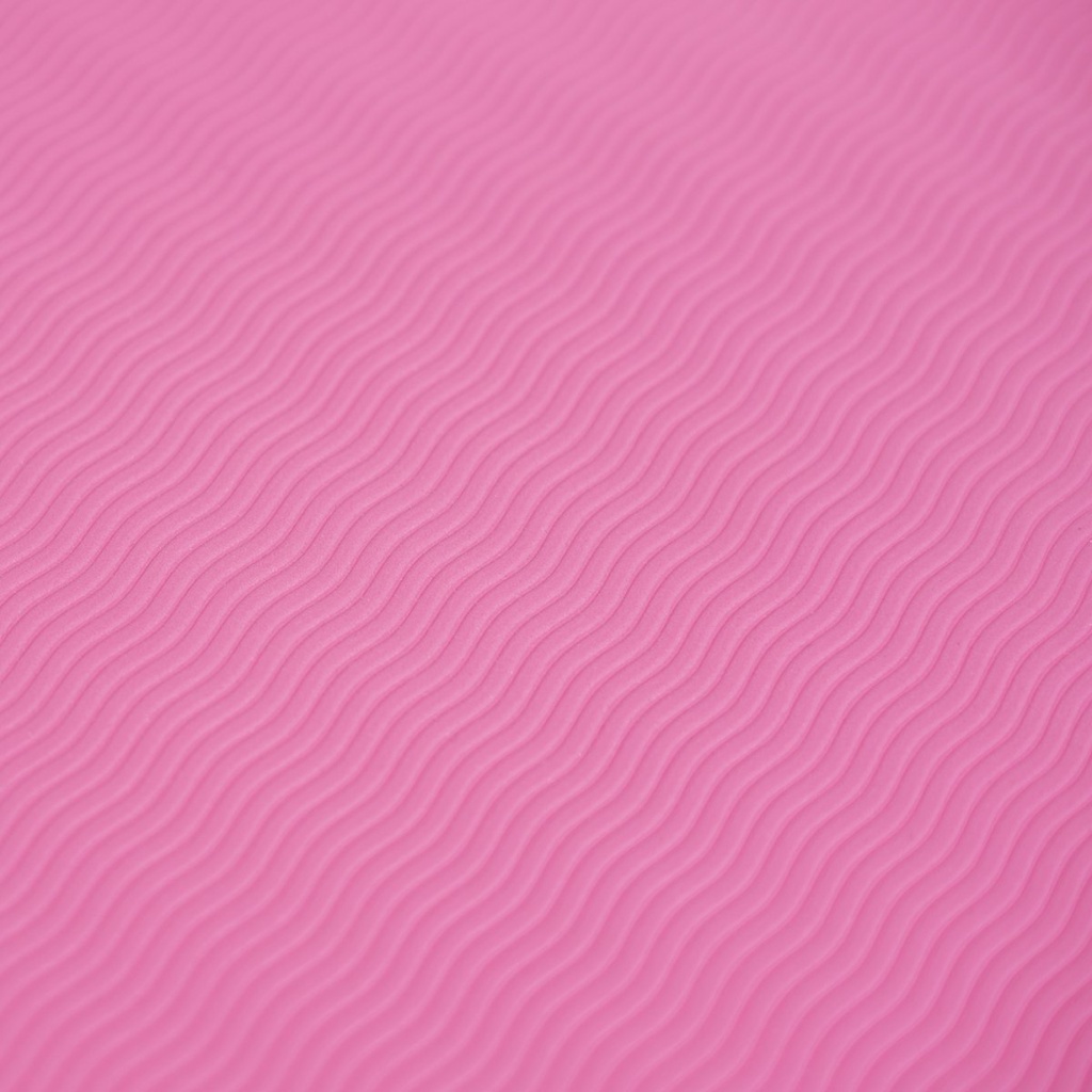 Mat de Yoga para Ejercicio de TPE (Rosado/Marsala)  Marca Sunny Health & Fitness