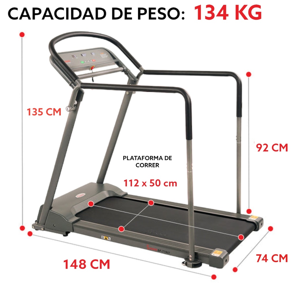 SUNNY CAMINADORA CON PASAMANOS SF-T7857