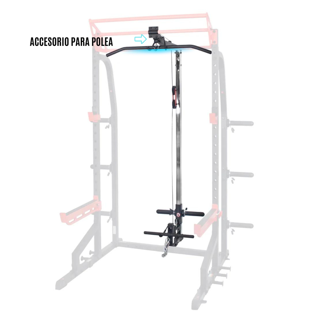 SUNNY HEALTH & FITNESS SISTEMA DE POLEA PARA JALONES AL PECHO SF-XF9927
