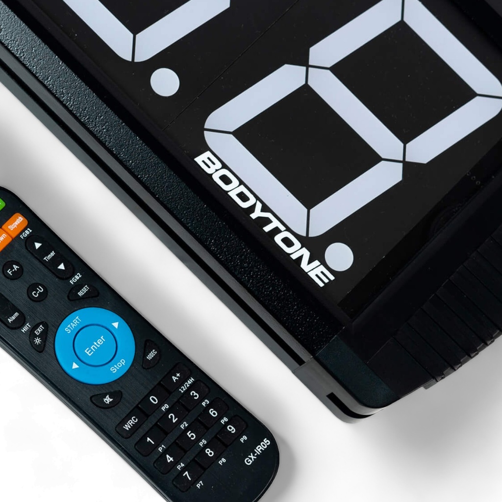 Bodytone Reloj para Cross Area con intervalos y Control Remoto Incluido BT-CLC
