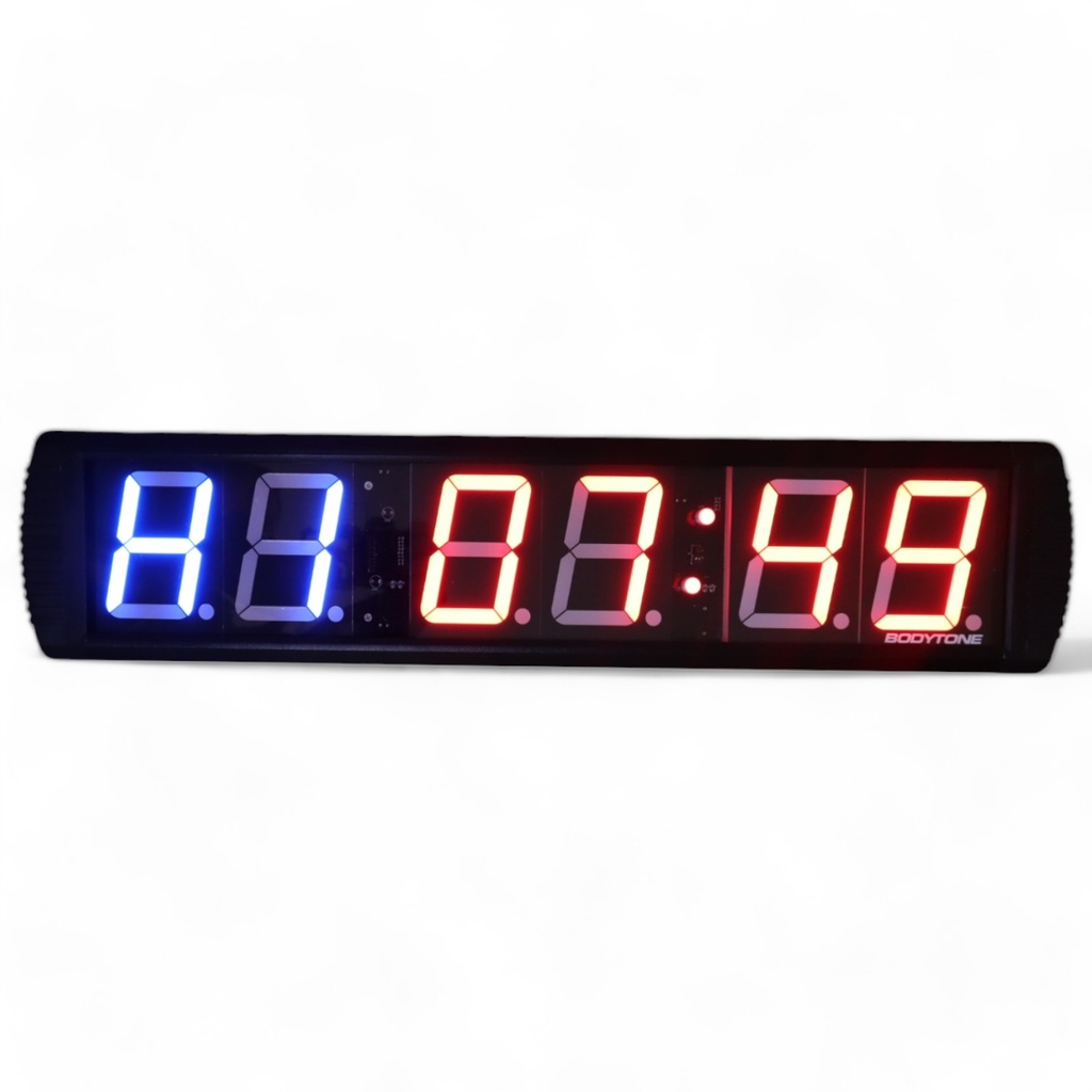 Bodytone Reloj para Cross Area con intervalos y Control Remoto Incluido BT-CLC