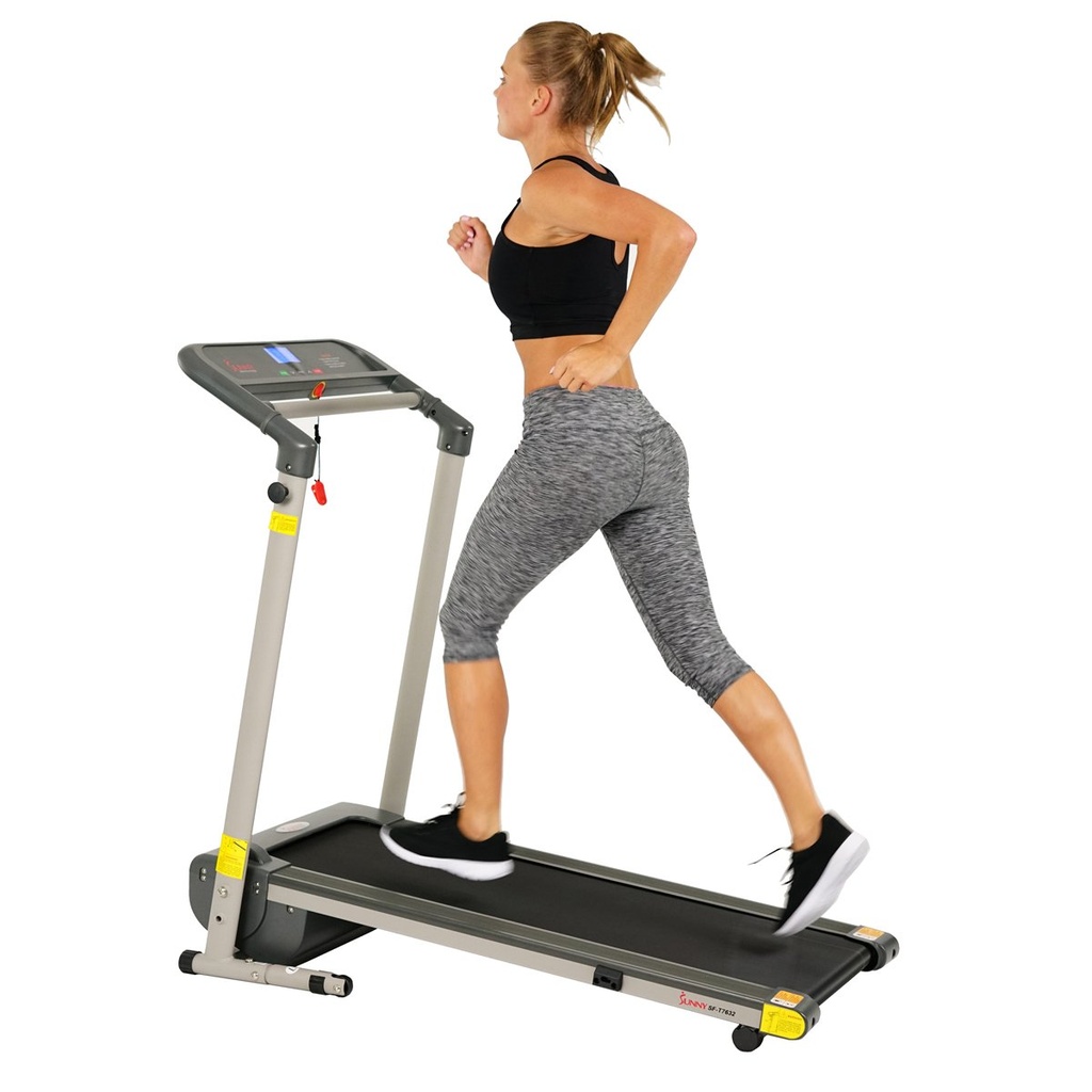 Caminadora Plegable con Ahorro de Espacio Marca Sunny Health &amp; Fitness