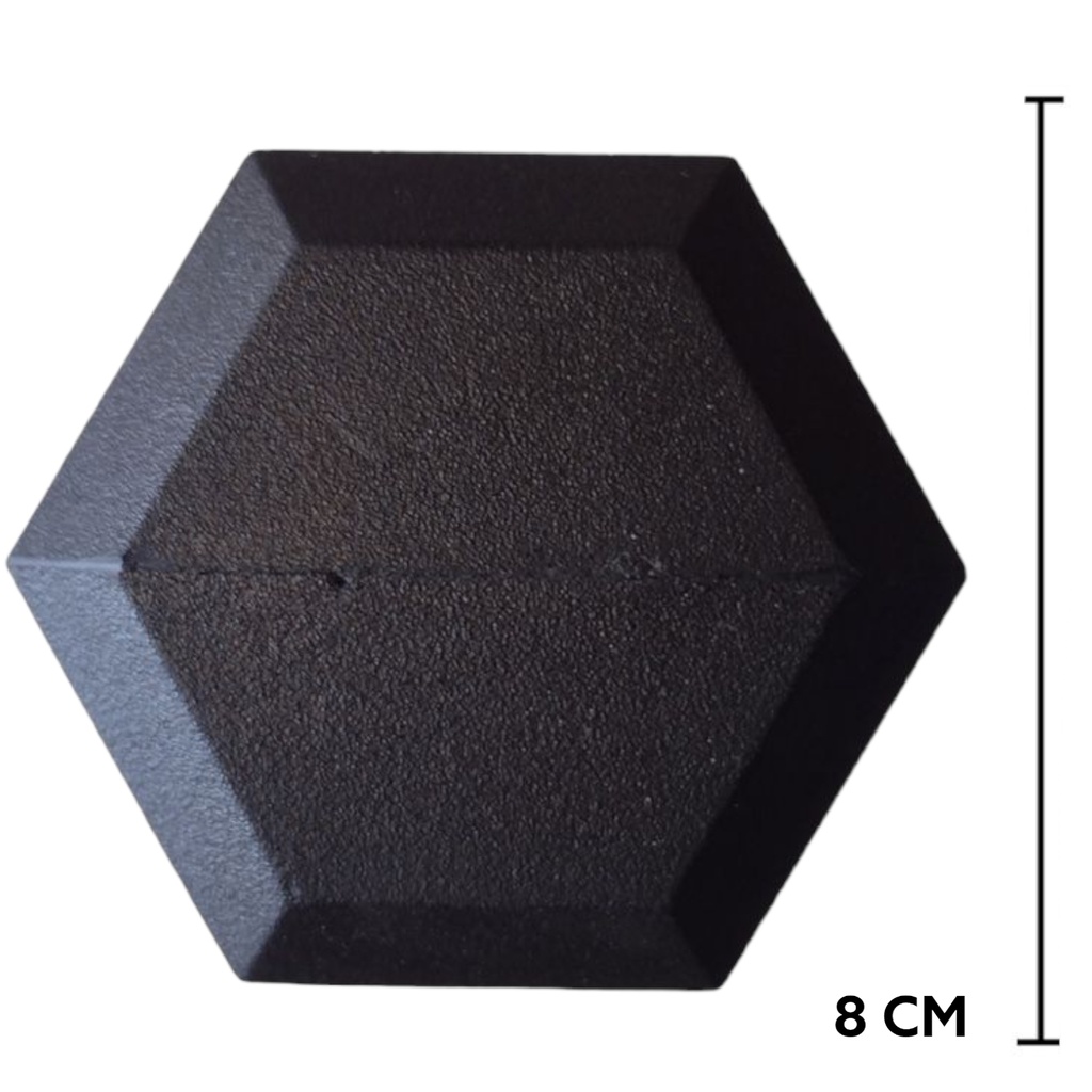 INFINITÉ MANCUERNA HEXAGONAL DE 25KG LINEA ECONOMICA IF-LEHK25