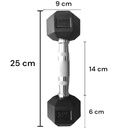 INFINITÉ MANCUERNA HEXAGONAL DE 2KG LINEA ECONOMICA IF-LEHK2