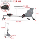 Sunny Health & Fitness Remadora Magnetica Multifuncional SF-RW5935