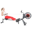 Sunny Health &amp; Fitness Maquina de Remo Resistencia al Aire SF-RW5940