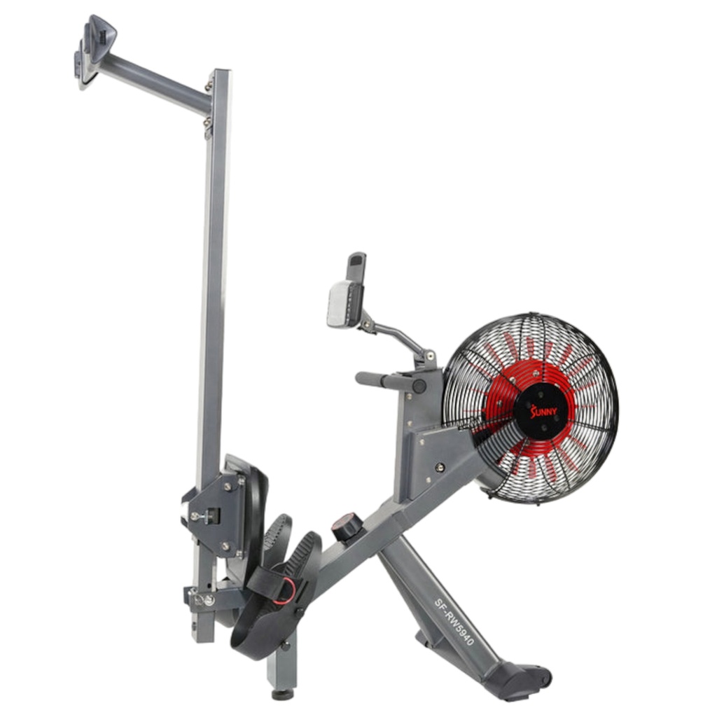 Sunny Health &amp; Fitness Maquina de Remo Resistencia al Aire SF-RW5940