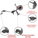 Sunny Health & Fitness Maquina de Remo Resistencia al Aire SF-RW5940