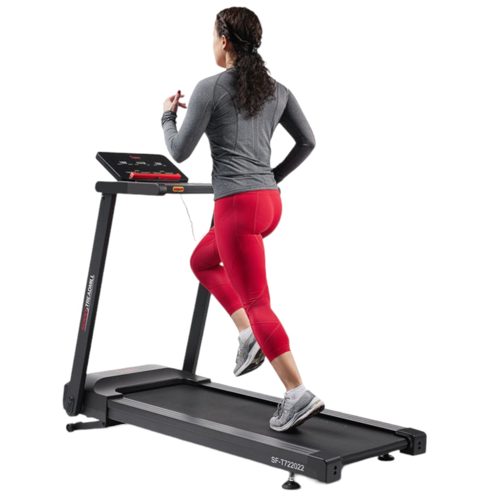 SF-T722022 SunnyHealth & Fitness Interactive Slim AutoIncline Treadmill with Bluetooth