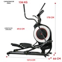 SUNNY HEALTH & FITNESS ENTRENADOR ELIPTICO PROGRAMABLE SF-E3875