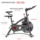 Sunny Bicicleta de ciclismo de interior inteligente de resistencia magnética premium SF-B1877SMART