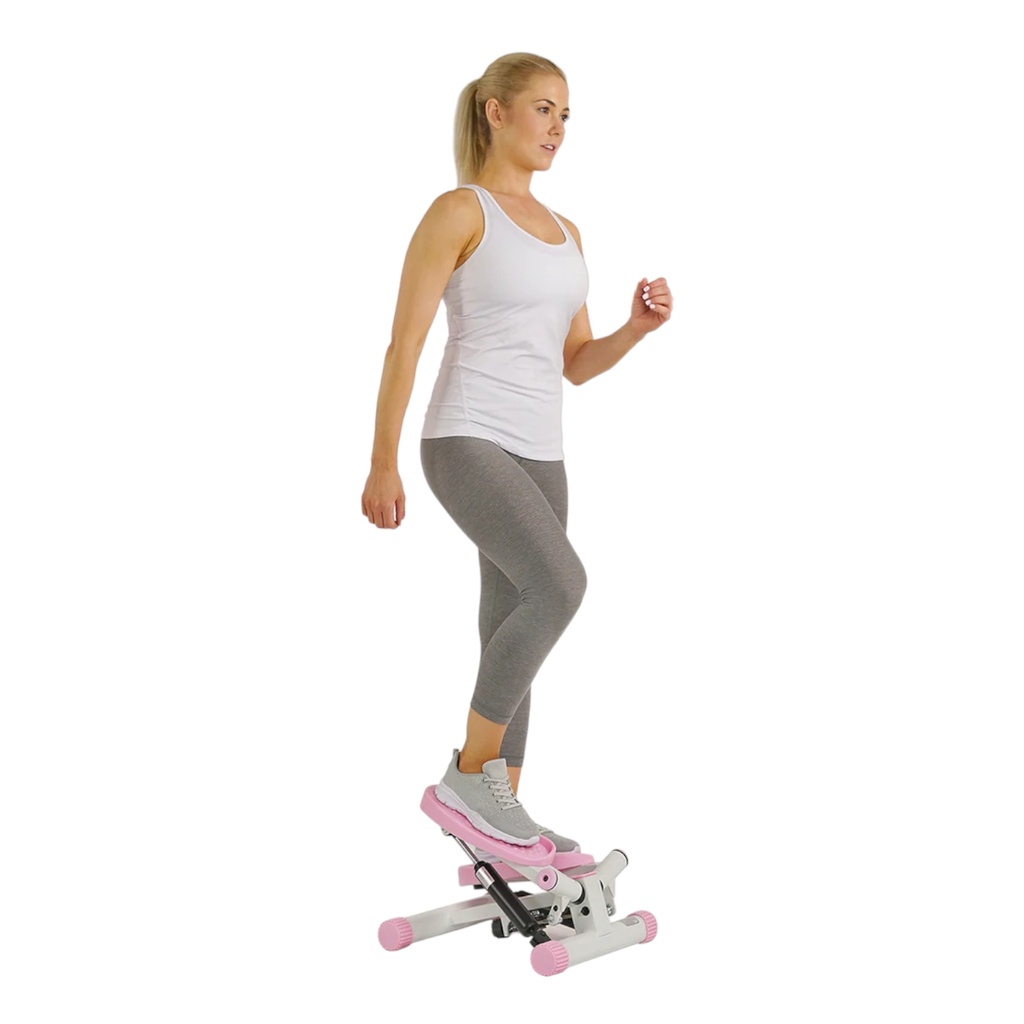 Sunny Health & Fitness Pink Adjustable Twist Stepper SF-P8000