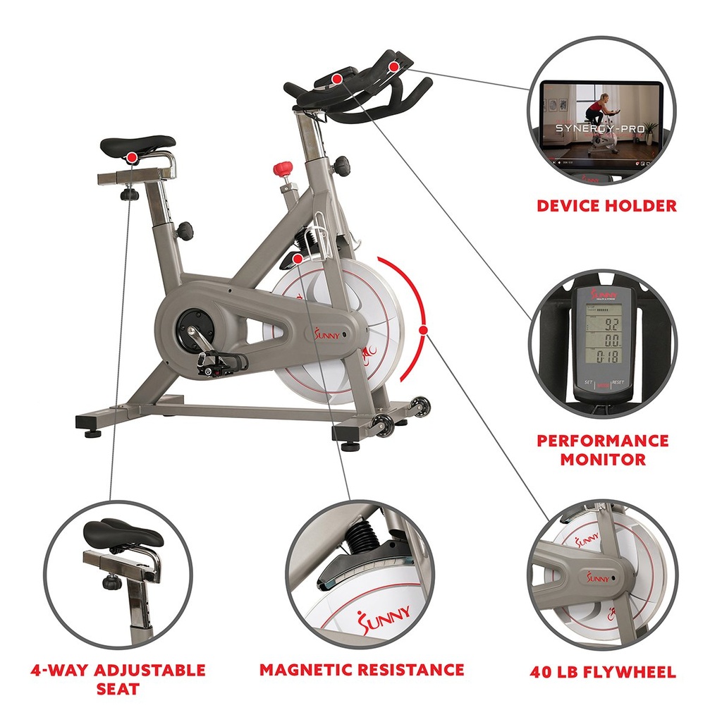 SUNNY BICICLETA SYNERGY MAGNETICA PROFESIONAL INDOOR CYCLING