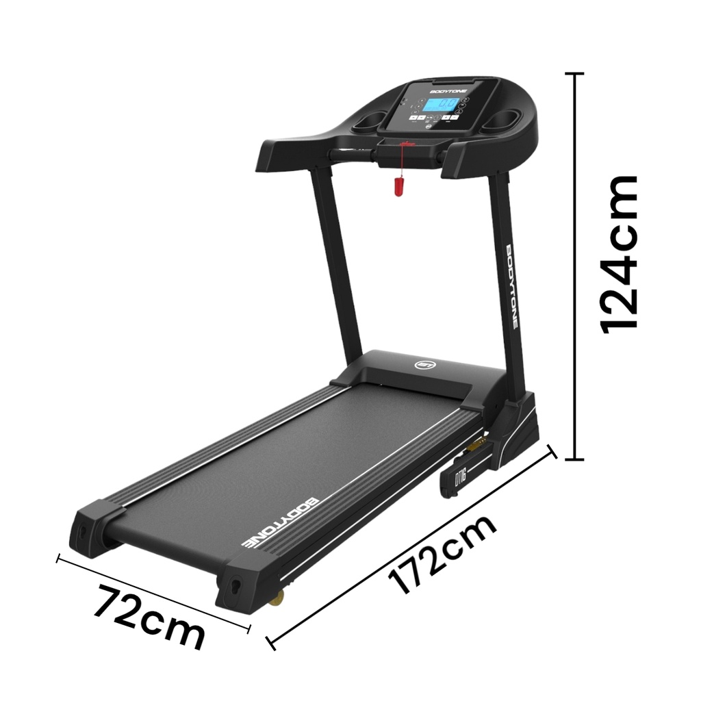 BODYTONE CAMINADORA 16 KM/H INCLINACION 15° BT-DT16