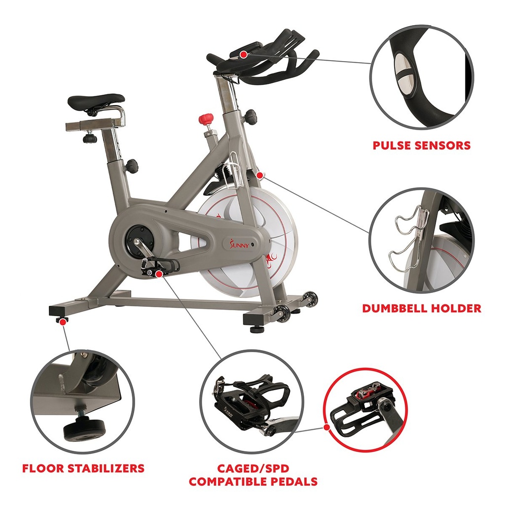 SUNNY BICICLETA SYNERGY MAGNETICA PROFESIONAL INDOOR CYCLING