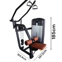 Infinité Polea Alta Peso Integrado/Jalón para espalda/Lat Pulldown IF-FF35