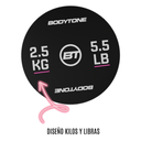 Bodytone Par de Mancuernas de Uretano 2.5 kg