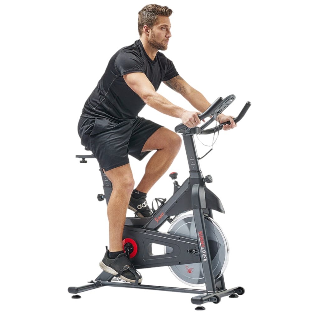 SF-B122055 Sunny Health &amp; Fitness Essential Connected Magnetic Cycle Bike