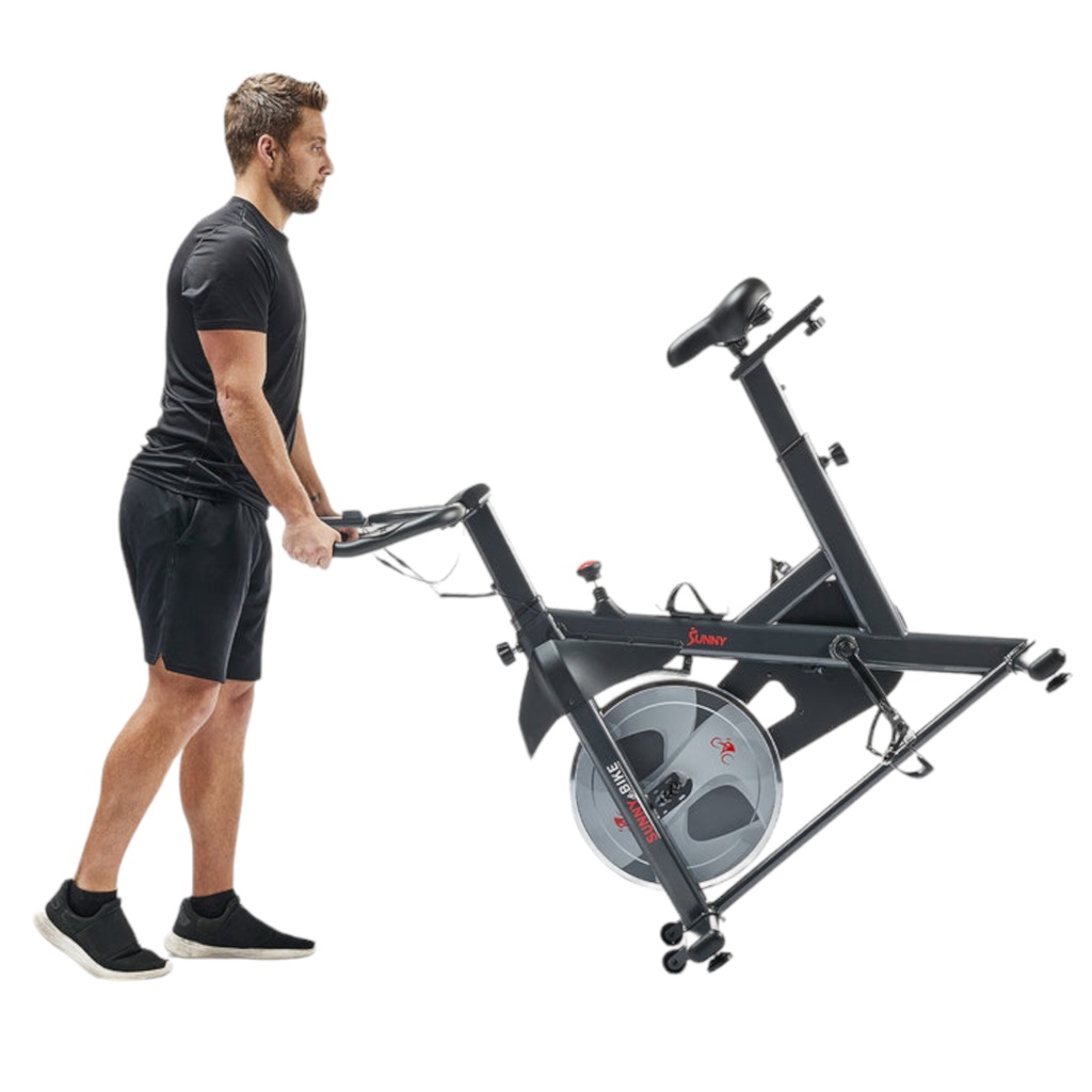 SF-B122055 Sunny Health &amp; Fitness Essential Connected Magnetic Cycle Bike