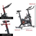 SF-B122055 Sunny Health & Fitness Essential Connected Magnetic Cycle Bike