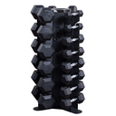 BodySolid Rack de Mancuernas Hexagonales Vertical 10 pares BS-GDR80