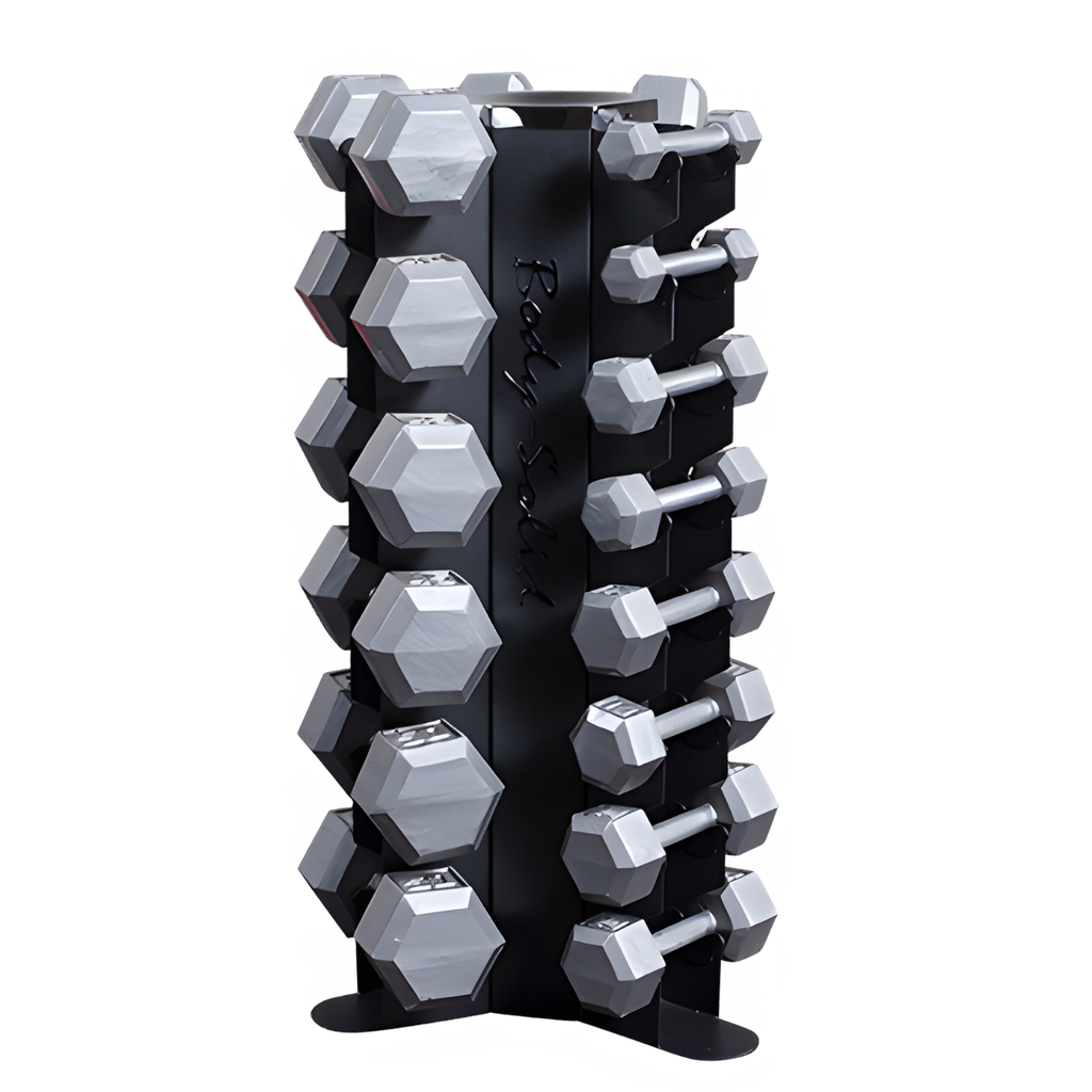 BodySolid Rack de Mancuernas Hexagonales Vertical 10 pares BS-GDR80