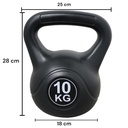 Infinité Pesa Rusa Plástica Kettlebell 10 kg IF-PRP10K