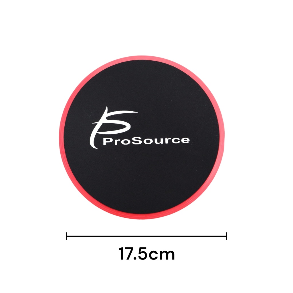 Prosource Deslizadores Básicos / Core Sliders PS-1185-RCS-RED