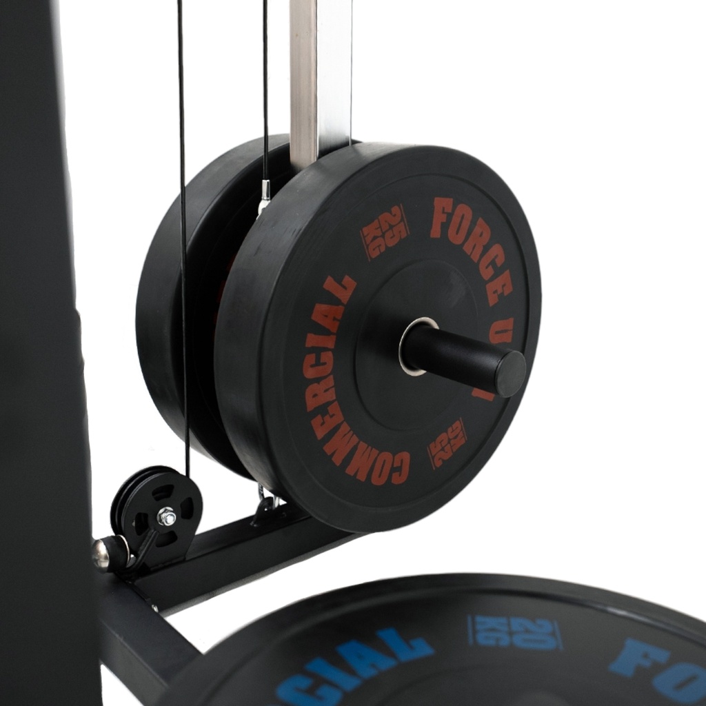 Force USA Set con Rack de Sentadilla/Power Rack y Accesorio Lat Pull Down F-PTPR+LAT