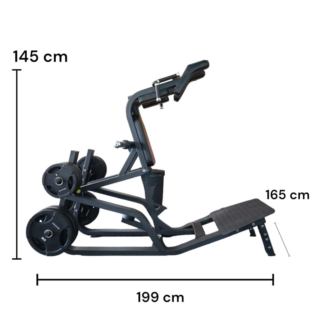 Infinité Super Squat Press de Pierna IF-F65 (disponible en tapiz negro)