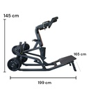 Infinité Super Squat Press de Pierna IF-F65 (disponible en tapiz negro)